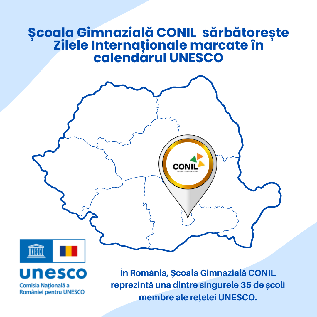 Calendarul UNESCO în viziunea Școlii Gimnazile CONIL