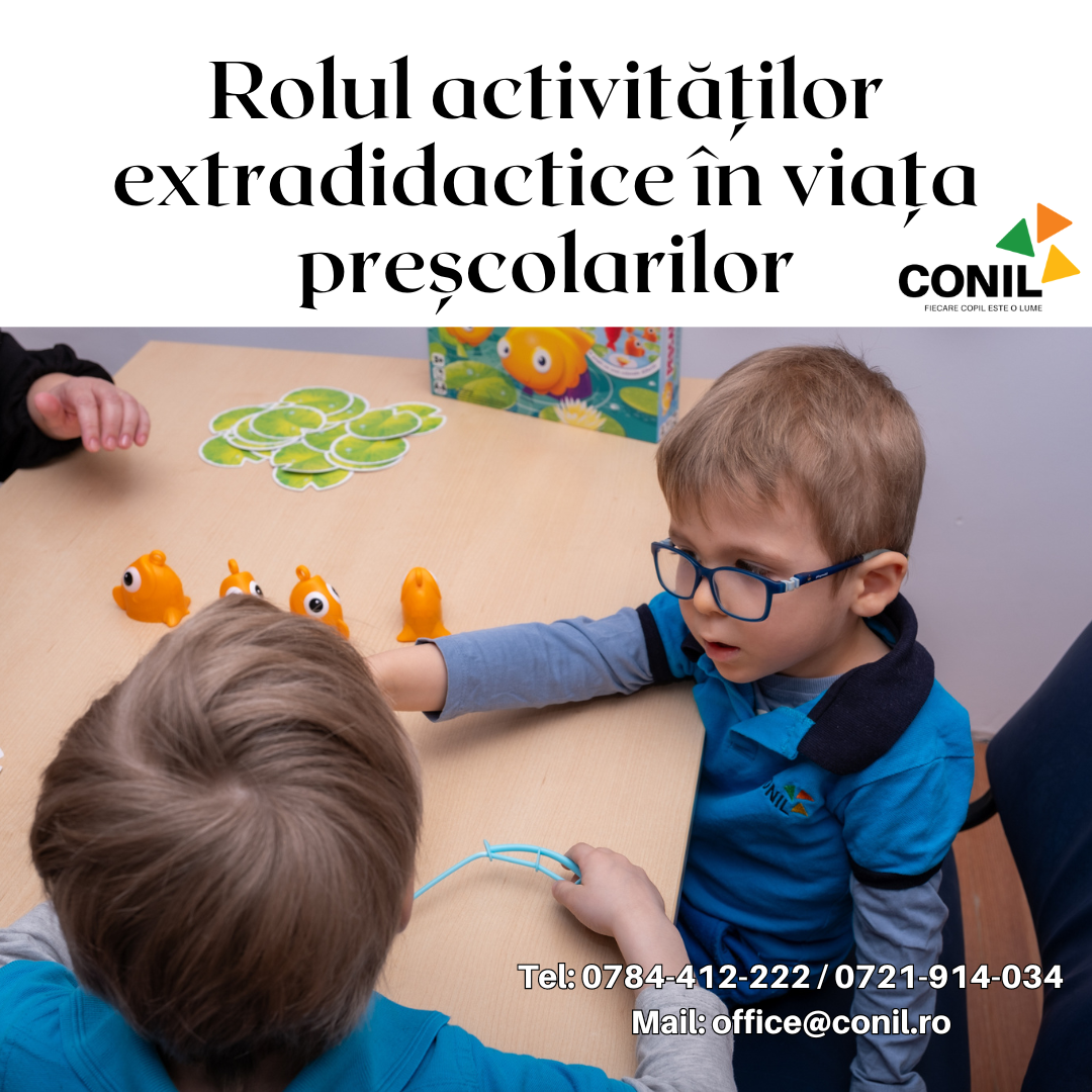 Rolul activităților extradidactice în viața preșcolarilor