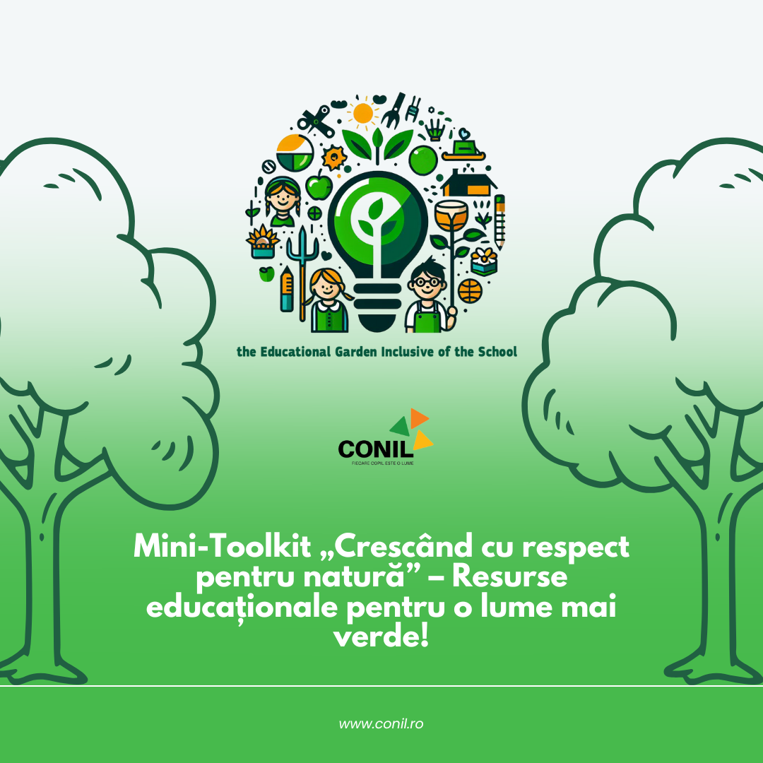 Mini-Toolkit „Crescând cu respect pentru natură” - Resurse educaționale pentru o lume mai verde